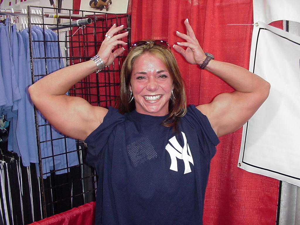 Take Me Out To The Ball Game Femalemuscle Female Bodybuilding And Talklive By Bodybuilder