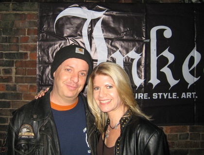 Dr Dave and Lori at the Inked Party