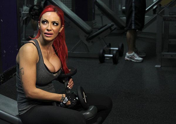Picture shows: Jodie Marsh.