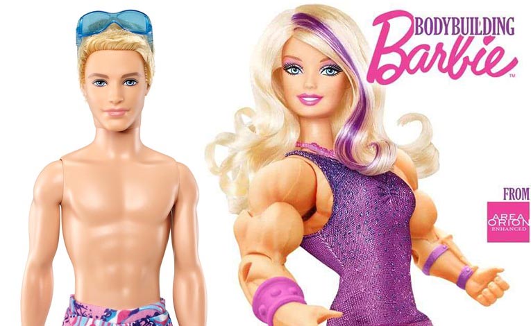 Bodybuilding Barbie