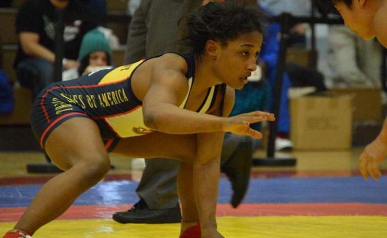Women Wrestlers Aim For Olympic Stage